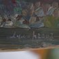 Oil Painting Handmade Vintage Soviet Socialist Realist propaganda USSR