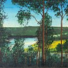 Oil Painting Handmade Vintage Soviet Socialist Realist propaganda USSR