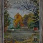 Oil Painting Handmade Vintage Soviet Socialist Realist propaganda USSR