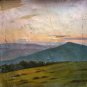 Oil Painting Handmade Vintage Soviet Socialist Realist propaganda USSR