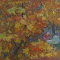 Oil Painting Handmade Vintage Soviet Socialist Realist propaganda USSR