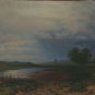 Oil Painting Handmade Vintage Soviet Socialist Realist propaganda USSR