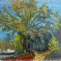 Oil Painting Handmade Vintage Soviet Socialist Realist propaganda USSR