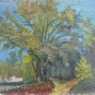 Oil Painting Handmade Vintage Soviet Socialist Realist propaganda USSR