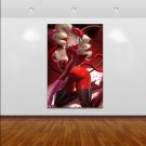 Sexy Anime Cat Game Print 40 x 60 Canvas