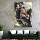 Sexy Anime Tifa Final Fantasy Print 40 x 60 Canvas