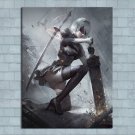 Sexy Anime Automata Print 40 x 60 Canvas