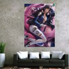 Sexy Anime Overwatch Print 40 x 60 Canvas
