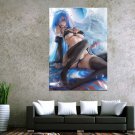 Sexy Anime Art Print 40 x 60 Canvas