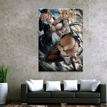 Sexy Anime Art Print 40 x 60 Canvas