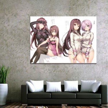 Sexy Anime Fate Grand Order 40 x 60 Canvas