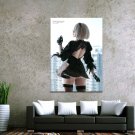 Sexy Anime Automata Print 40 x 60 Canvas