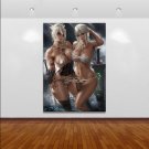 Sexy Anime Art Print 40 x 60 Canvas