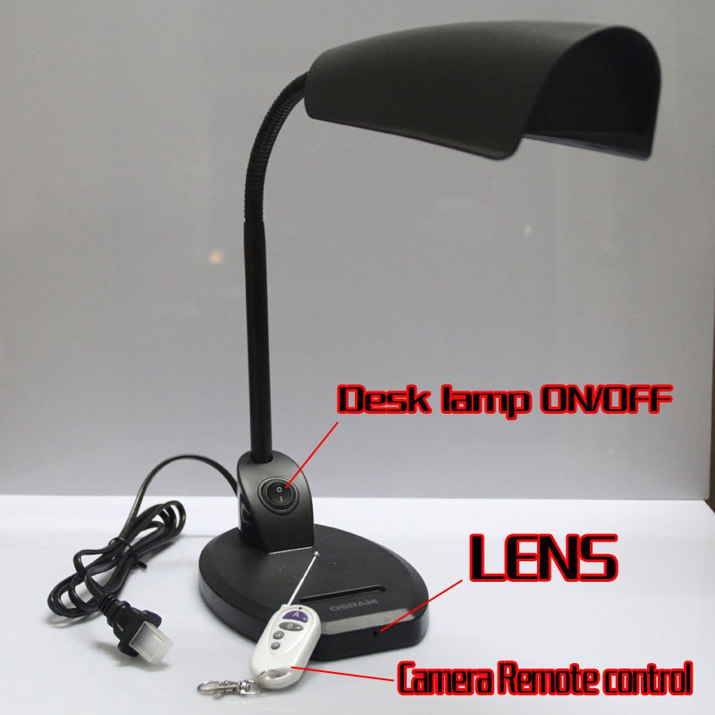 Light Spy Camera 1080P HD Spy DVR Pinhole Spy Camera 32GB Internal Memory