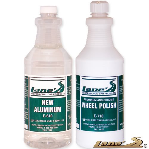 Aluminum Wheel Polish & Aluminum Wheel Cleaner Kit 16oz