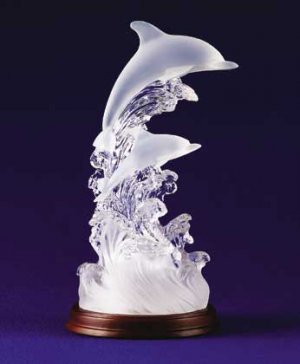 Dolphins on a light Wave