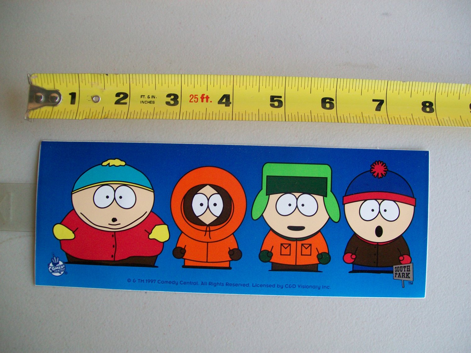 South Park Stickers Decals Lot Of 5 Cartman Kenny Stan Kyle Comedy ...