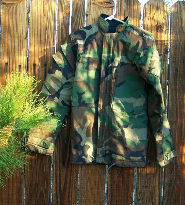 Camouflage Camo Jacket Chemical Protective Survival Small Military ...