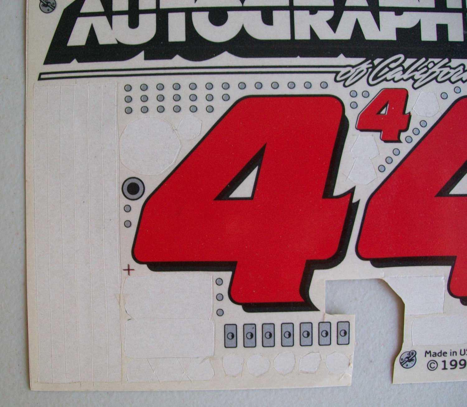 nascar rc decals