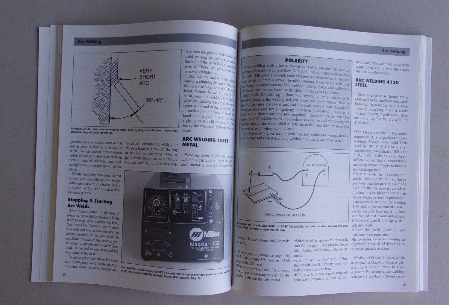 Welders Handbook Complete Guide To MIG TIG ARC Oxyacetylene Welding