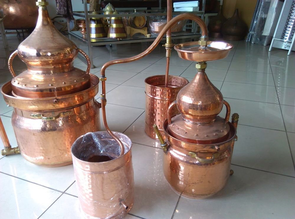 Bain Marie with Lentil Distillery 20 liters * Alambicco * Alembic