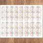 Nail Wraps White, Blue, Neutral, Argyle USA