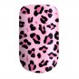 Nail Wraps Custom Printed Adhesive Vinyl, Pink Cheetah, Animal Print USA