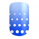 Nail Wraps Adhesive Vinyl,Blue, Ombre, Polka Dots USA