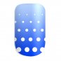 Nail Wraps Adhesive Vinyl,Blue, Ombre, Polka Dots USA