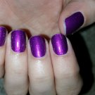 Nail Wraps Sparkling Magenta Glitter Pink Purple USA