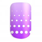 Nail Wraps Adhesive Vinyl, Purple, Ombre, White, Polka Dots USA