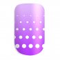 Nail Wraps Adhesive Vinyl, Purple, Ombre, White, Polka Dots USA