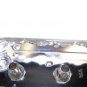 GM LS Series Aluminum Valve Cover w/ Coil Stands - Black MODIFIED INSIDE RAIL