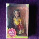 NIB Kelly In India Barbie Doll 2014 sealed pack Ethnic Yellow Red Colour Mattel