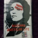 Super Rare 2003 Madonna American Life Album India Cassette Tape Hologram Sealed