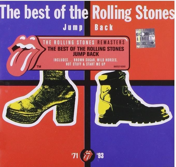 The Best Of Rolling Stones Jump Back 71' - 93' India 2011 CD Album ...