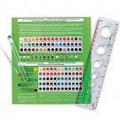 Makins Clay Mixing Ruler Brand New in Package with Free Economy Shipping