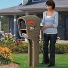 Step2 595200 MailMaster Plus Mailbox, Walnut
