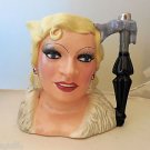 Royal Doulton Mae West Character Toby Jug D6688  Celebrity Collection