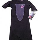 WOMENS BODY GLOVE SPRING 2/1MM WETSUIT BACK ZIP SIZE 7-8 Black/Grey New WithTags