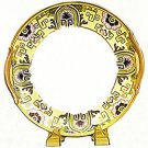 Antique Nippon Hand Painted Two Handled Art Nouveau Plate Circa 1910