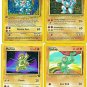 Machamp 8/102 Rare 1st Ed. Holo-Machoke 34/102-Machop 52/102-Machop 59/82