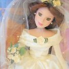 Disney Princess Belle Porcelain Keepsake Doll - Wedding Gown Brand New
