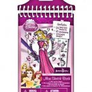 Disney Princess Fashion Design Mini Sketch Book  Brand New Stocking Stuffer