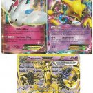 Pokemon Alakazam EX  25/124  Trevenant Break 66/122  Togekiss EX 83/122 New