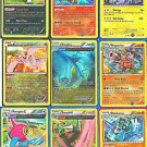 Pokemon 13X Rare Holos-Absol-Pyroar-Zekrom-Reshiram-Kingdra-Machamp Full Art