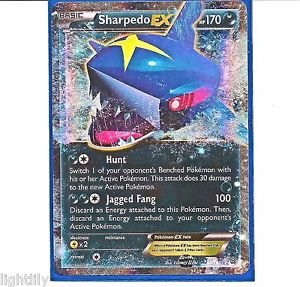 Sharpedo-EX 91/160  XY Primal Clash New + 5 XY Primal Clash Booster Pack Codes