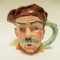 Vintage Old Man Character Toby Mug Pitcher Made in Japan Very Good Condition