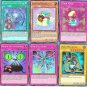 Yugioh Rare Holos-Fluffal Mouse-Toon Mask-Dark Magician-Red Eyes Burn-Black Cat