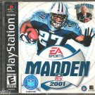 EA Sports Madden NFL 2001  (Sony PlayStation 2, 2000)